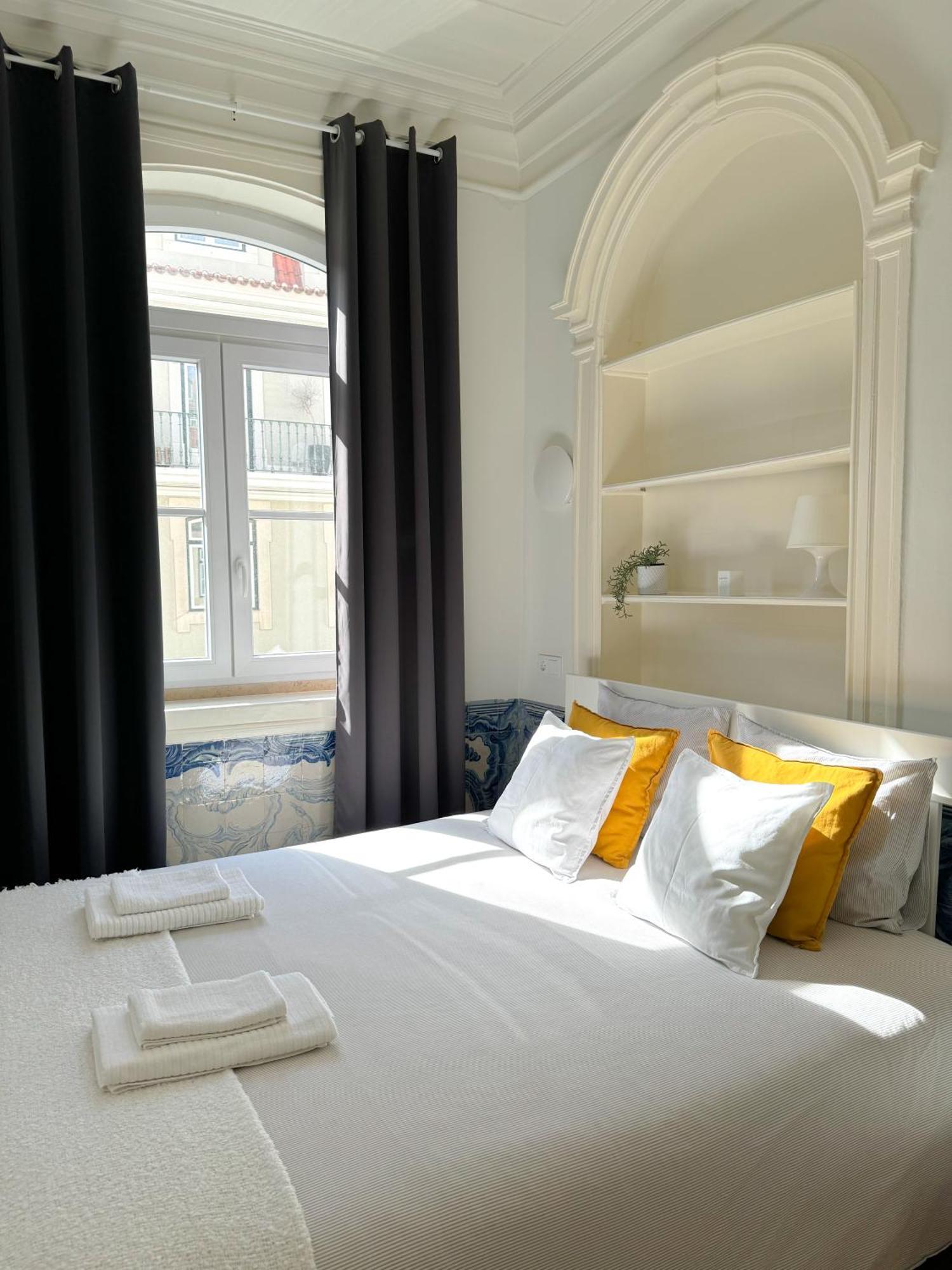 Cozy Room With Shared Bathroom On Rua Augusta Lisboa Exterior foto